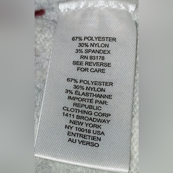 Workshop Gray with Multi Colored Stripes Long Sleeve Sweater NWT - Picture 7 of 7